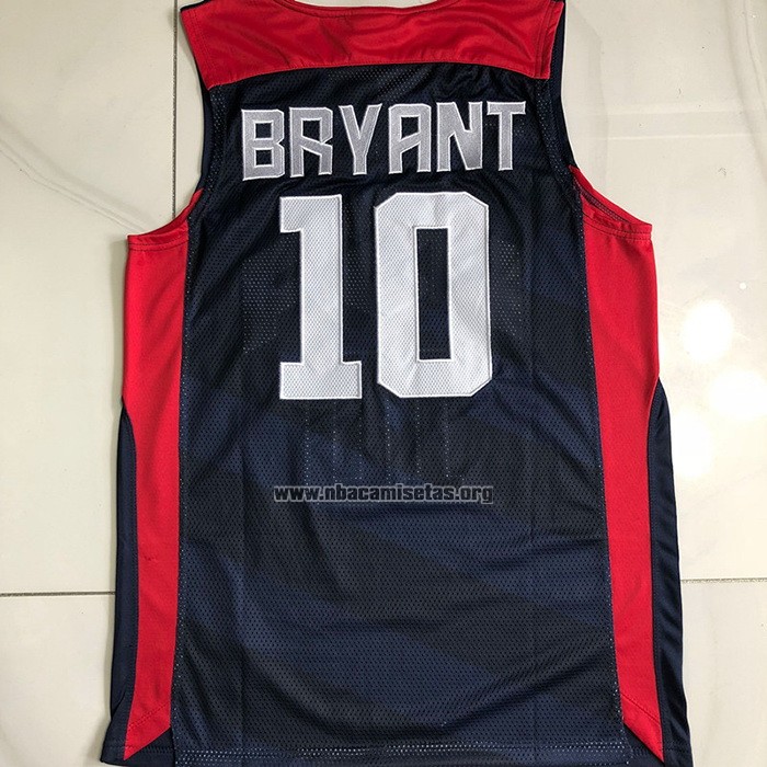 Camiseta USA 2012 Kobe Bryant NO 10 Azul
